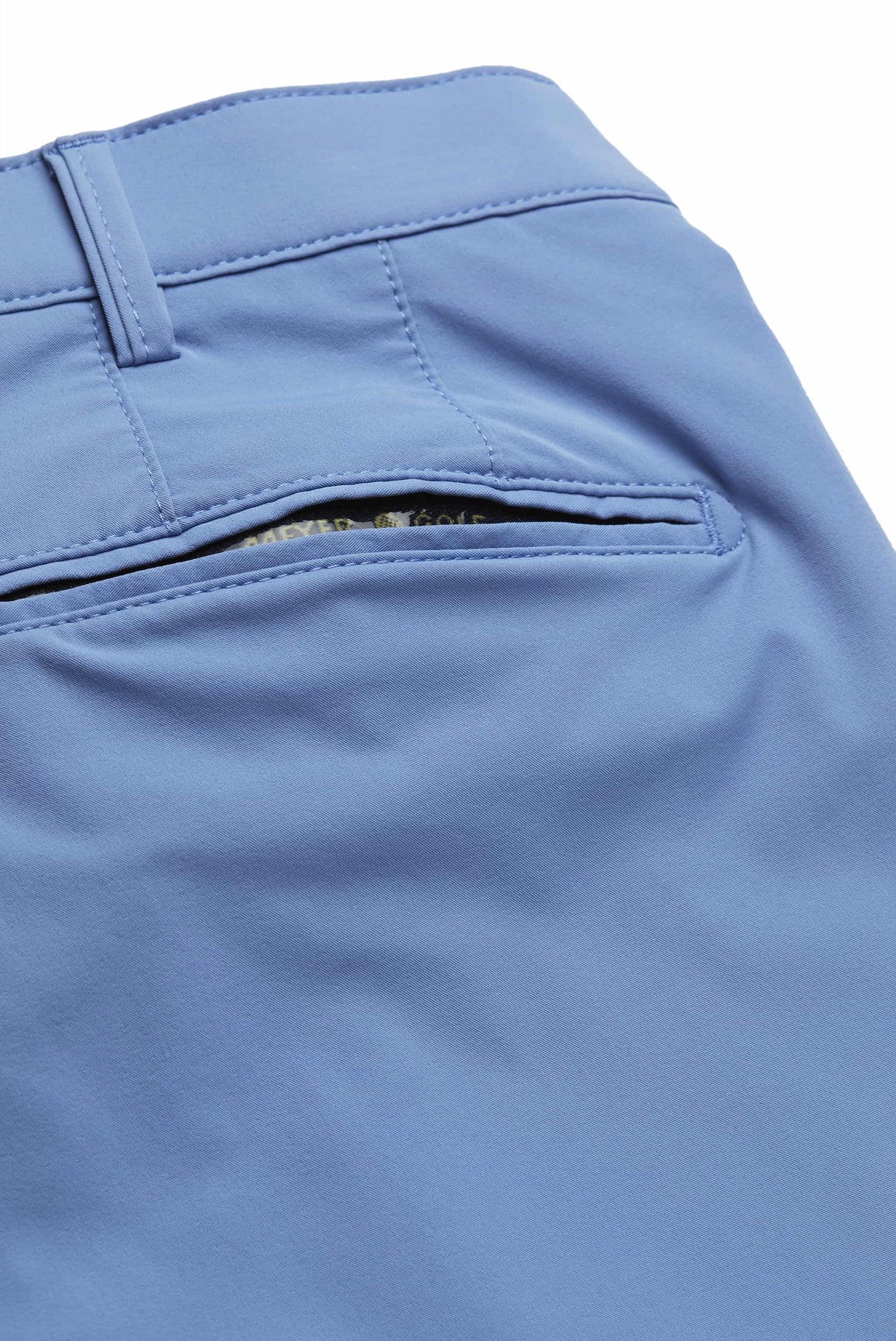 30% OFF - MEYER Golf Shorts - St. Andrews 8070 High Performance Cotton - Light Blue - Size: 40" Waist Meyer