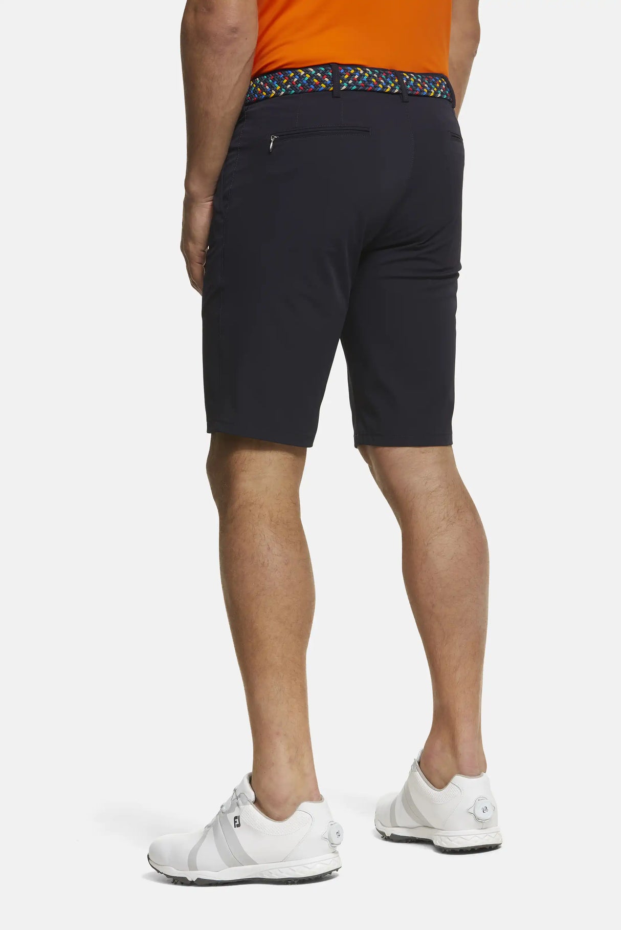 MEYER Golf Shorts - St. Andrews 8070 High Performance Cotton - Navy Meyer