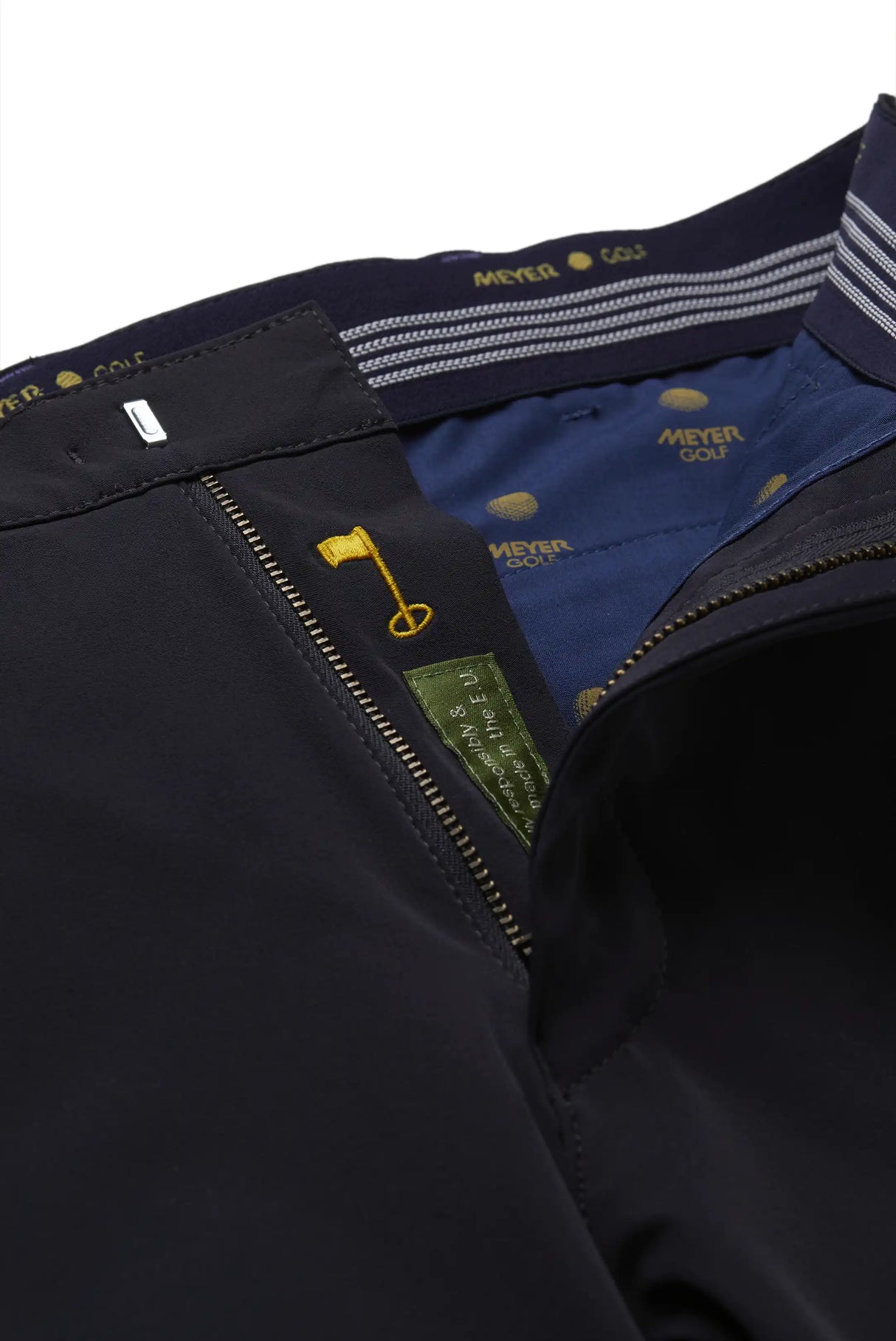 MEYER Golf Shorts - St. Andrews 8070 High Performance Cotton - Navy Meyer