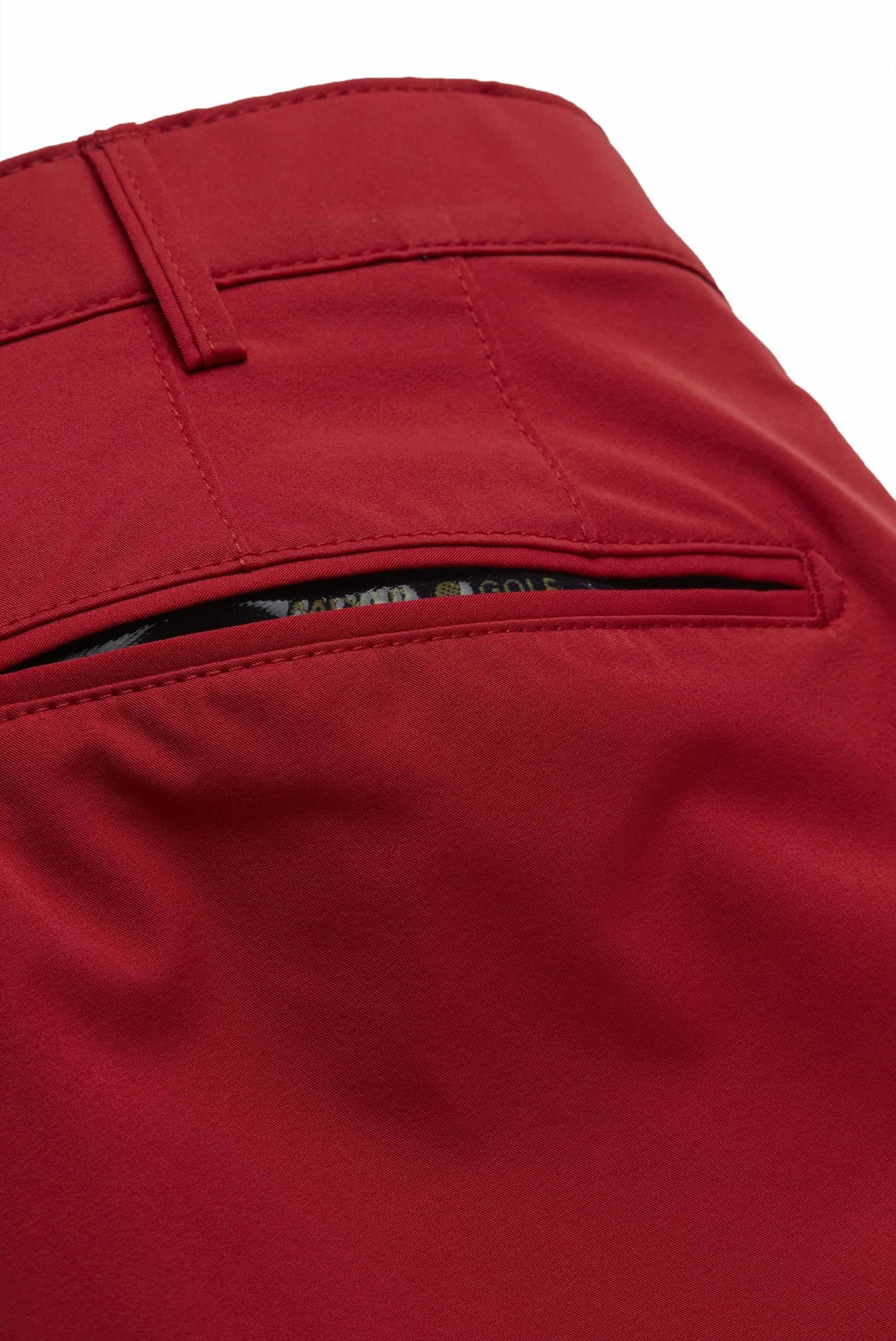 MEYER Golf Shorts - St. Andrews 8070 High Performance Cotton - Red Meyer