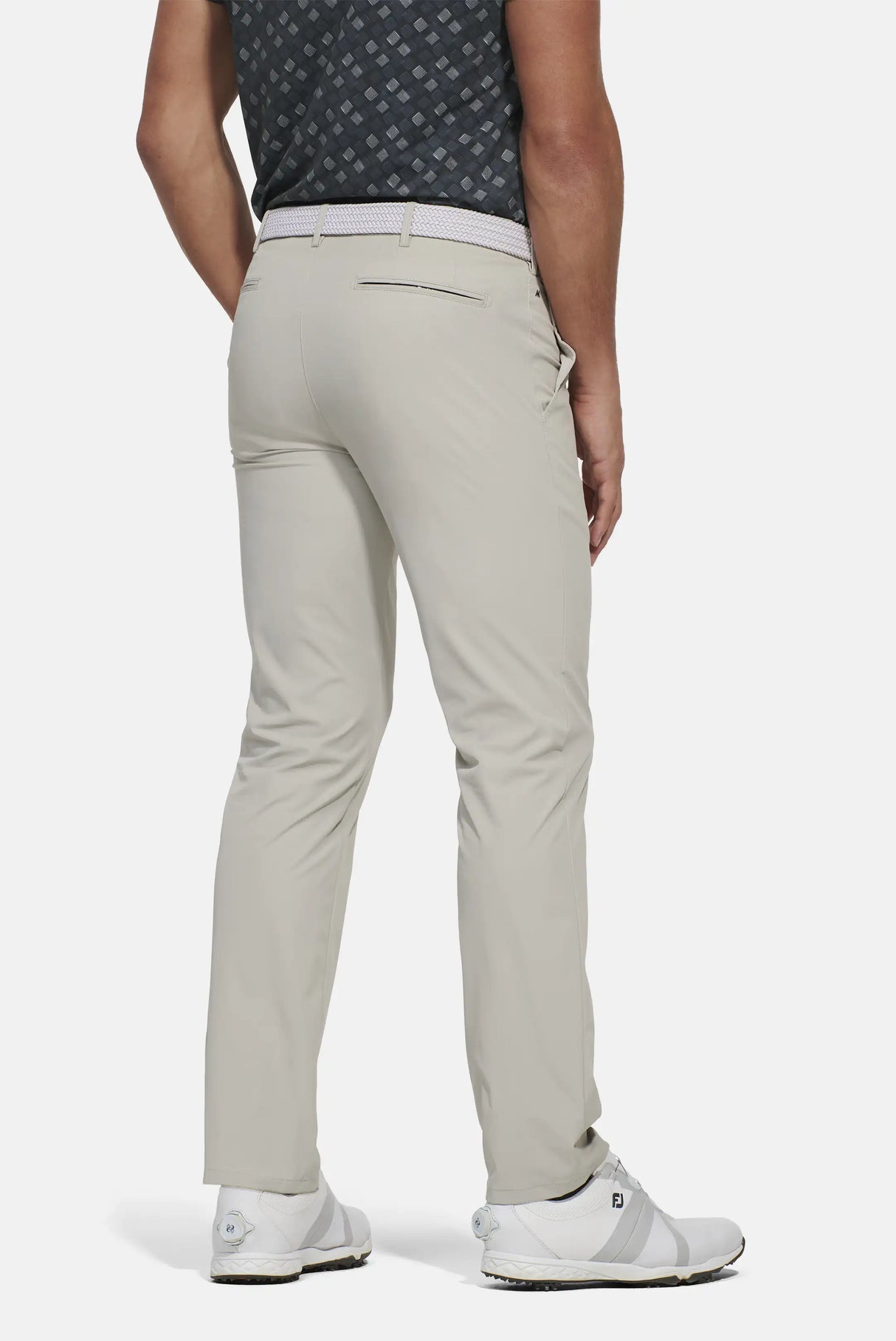 40% OFF - MEYER Golf Trousers - Augusta 8070 High Performance Chinos - Beige - Size: 36 REG Meyer