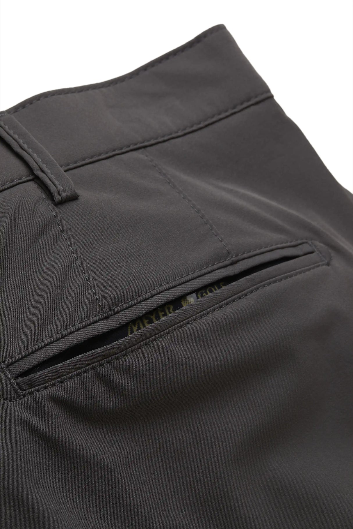 MEYER Golf Trousers - Augusta 8070 High Performance Chinos - Dark Grey Meyer