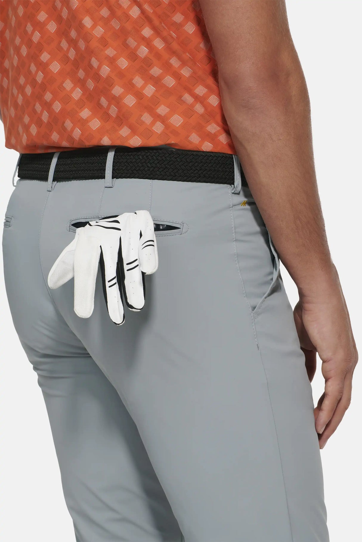 MEYER Golf Trousers - Augusta 8070 High Performance Chinos - Grey Meyer