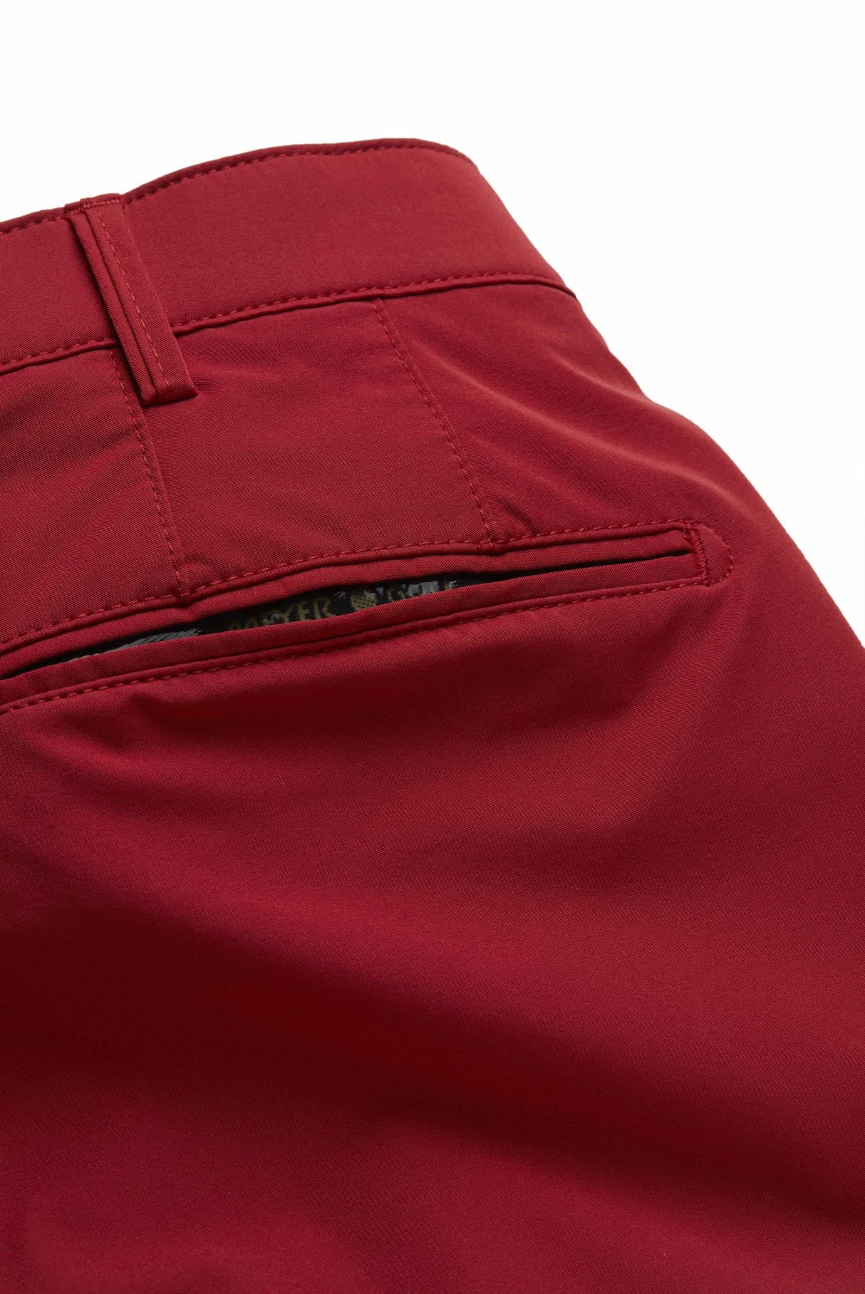 MEYER Golf Trousers - Augusta 8070 High Performance Chinos - Red Meyer