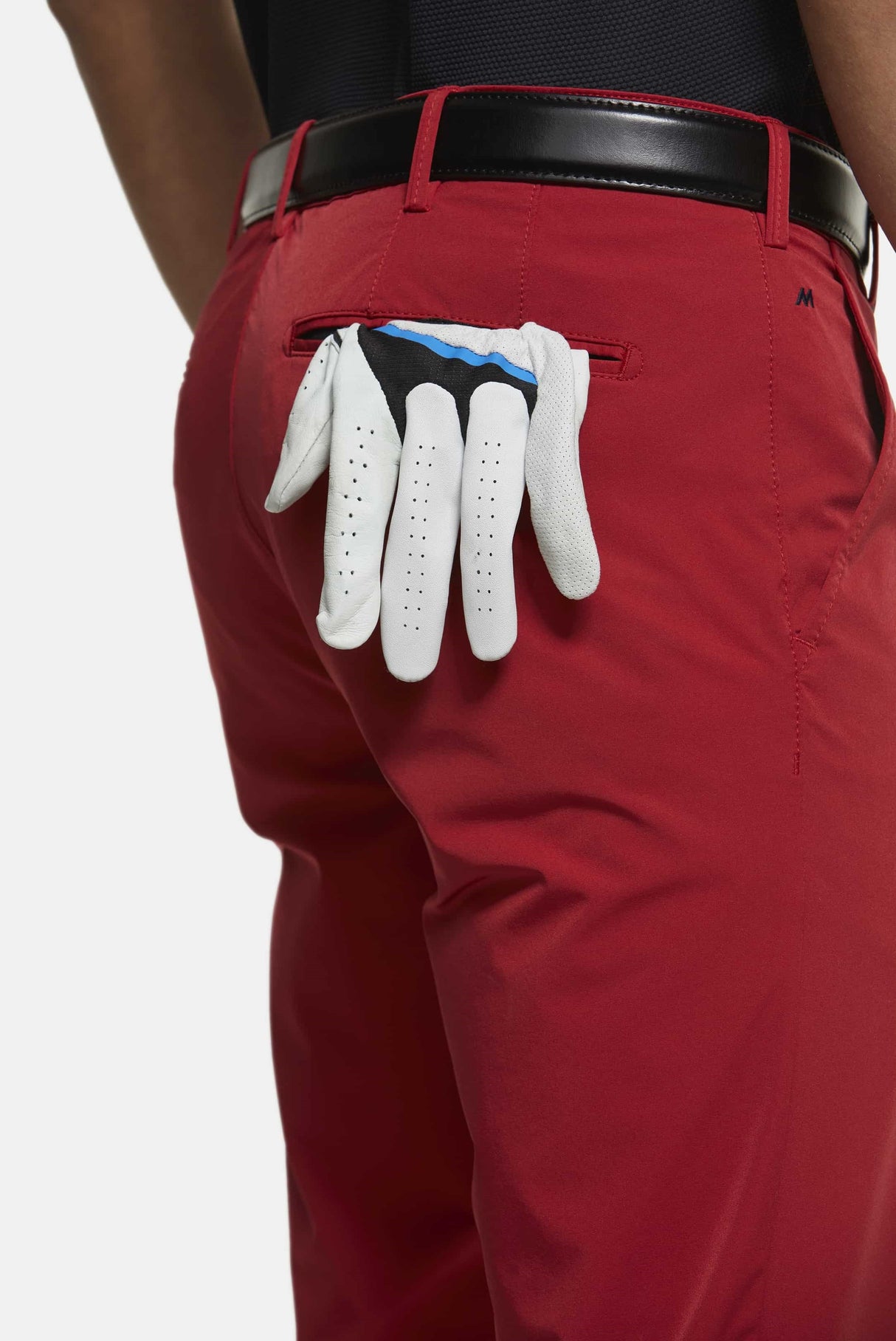 MEYER Golf Trousers - Augusta 8070 High Performance Chinos - Red Meyer