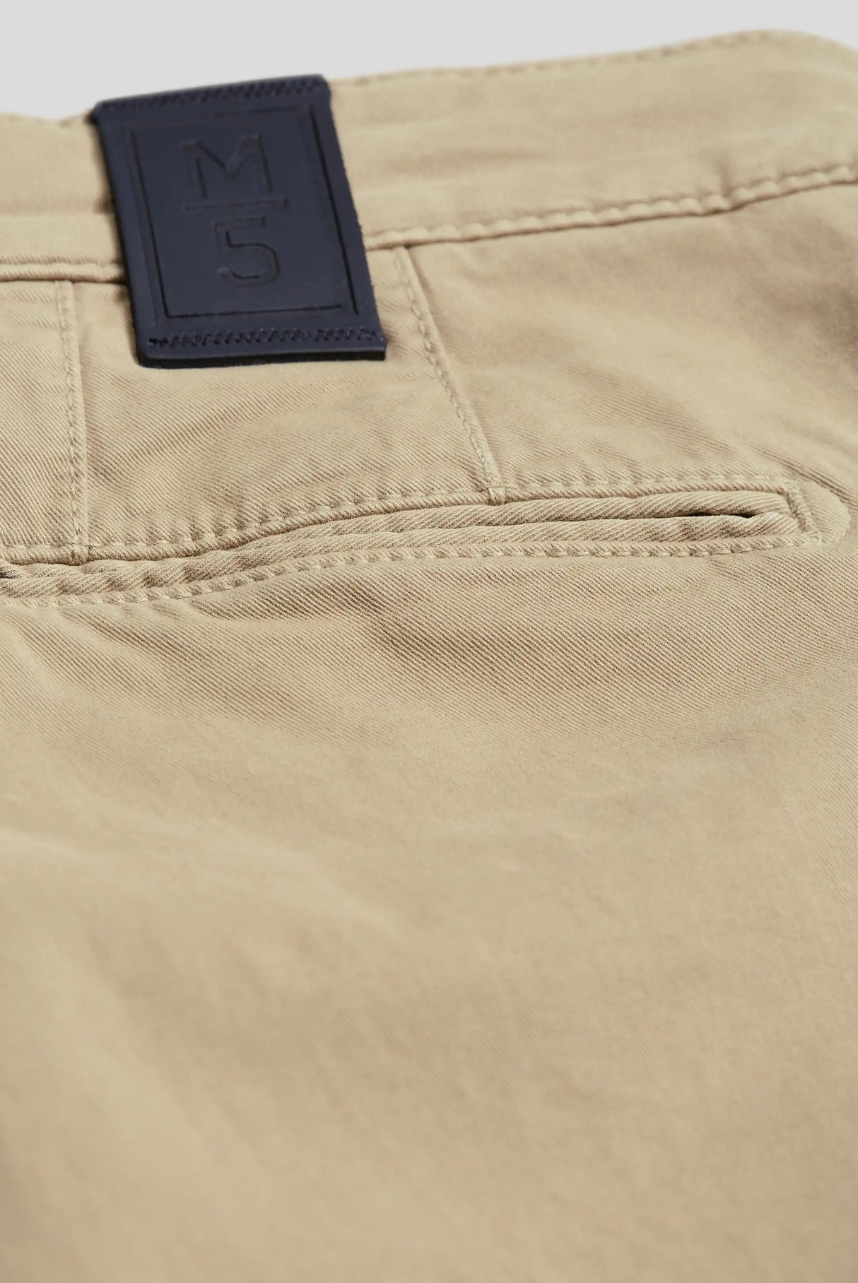 MEYER M5 Chinos - 6001 Soft Stretch Cotton Slim - Beige