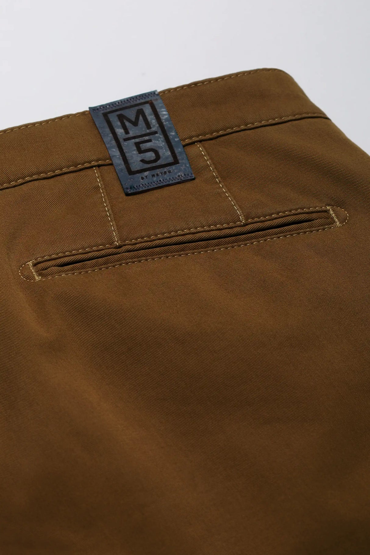 MEYER M5 Jeans - 6001 Soft Stretch Cotton Chinos - Caramel Meyer