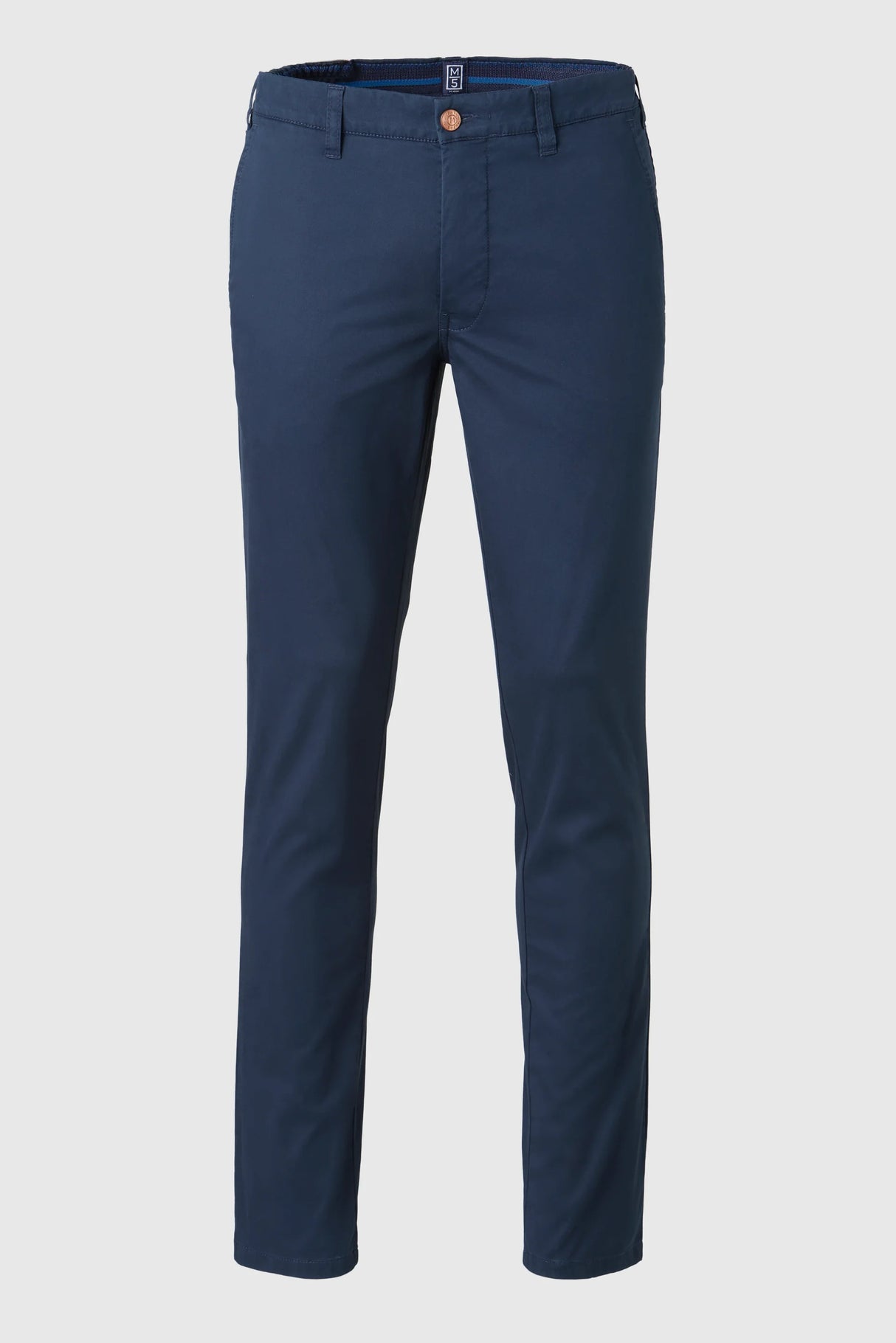 MEYER M5 Move 6024 Flex Organic Cotton Chinos – Navy
