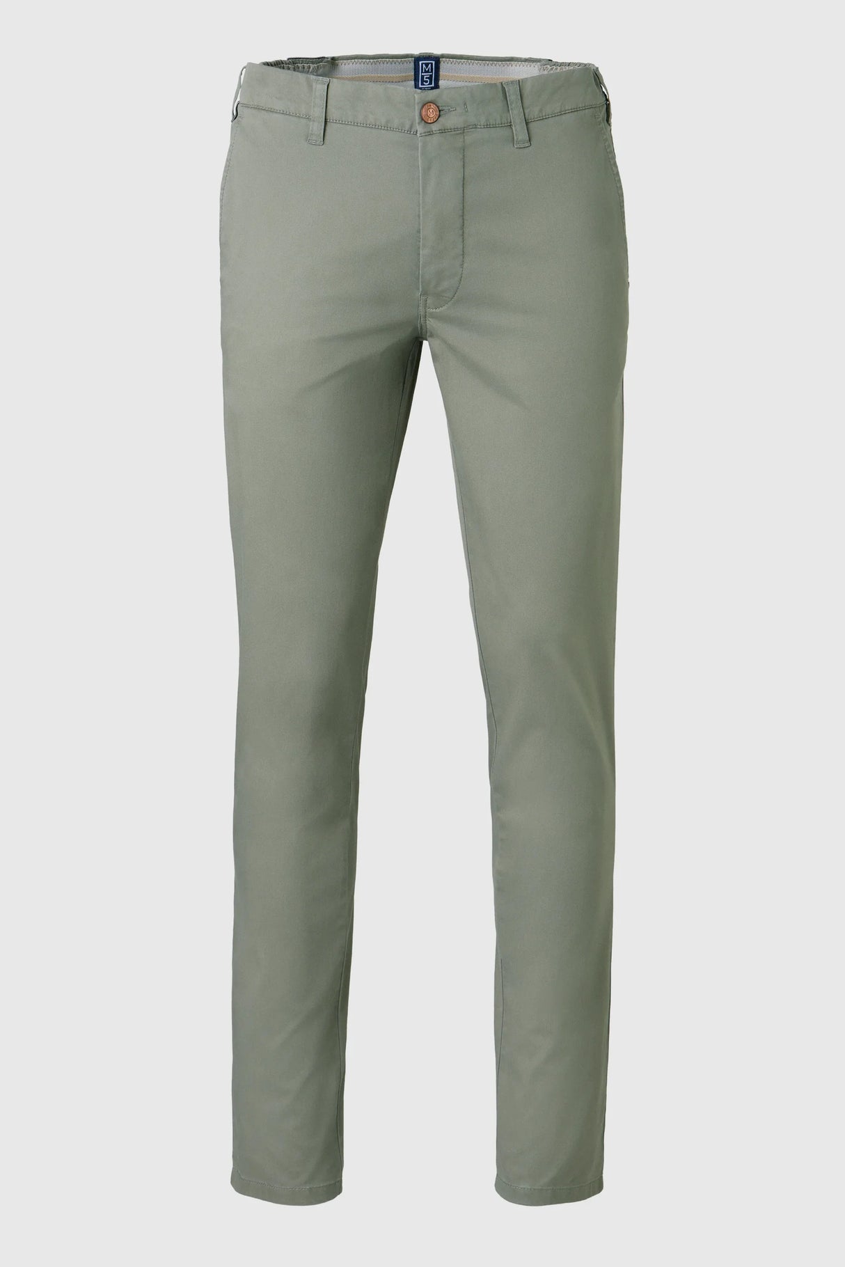 MEYER M5 Move 6024 Flex Organic Cotton Chinos – Olive