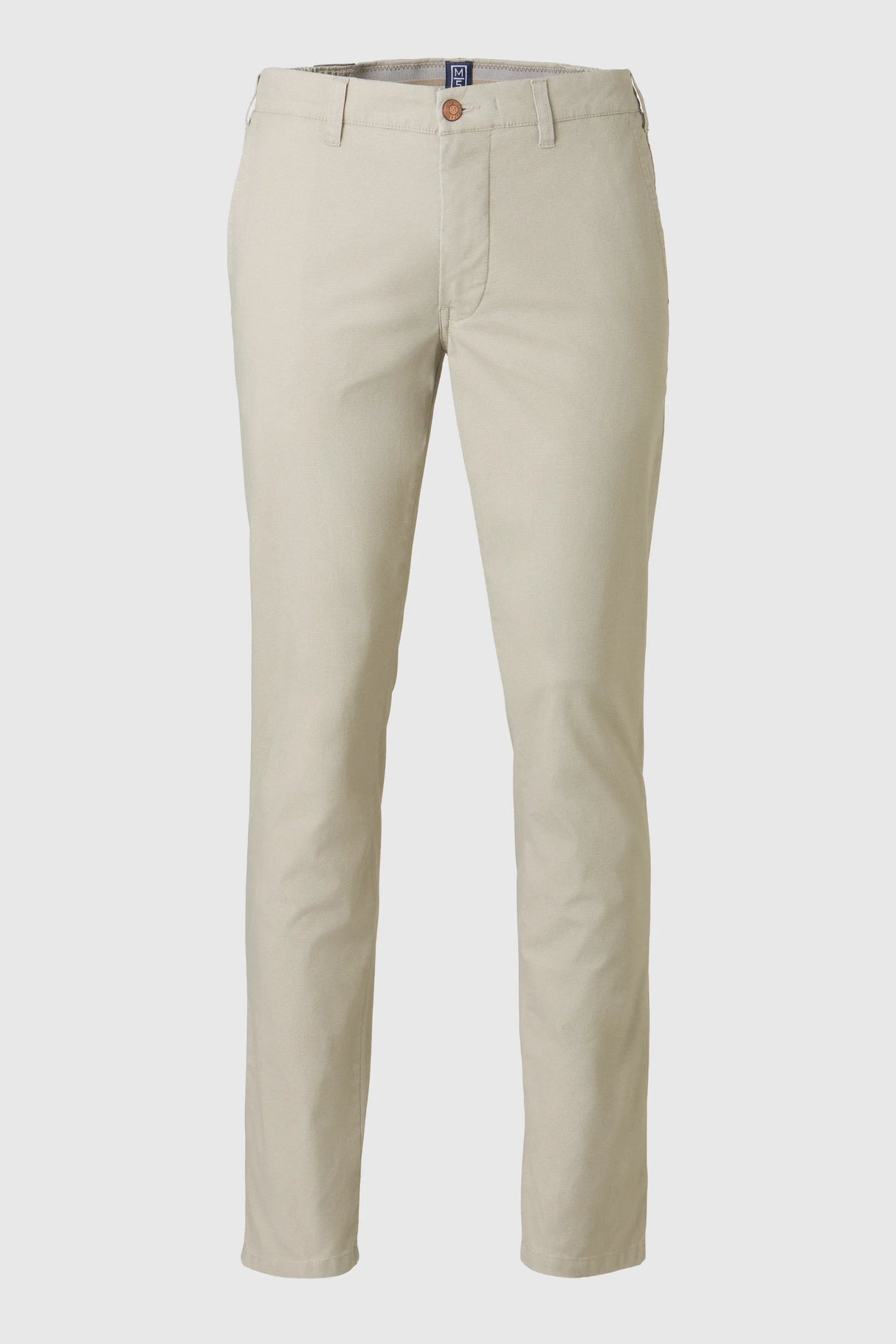 MEYER M5 Move 6025 Micro-Structure Super Stretch Chinos – Beige