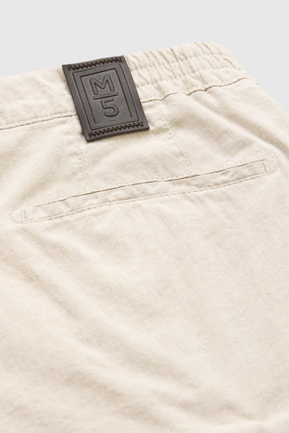 MEYER M5 Shorts - 6027 Modern Fit - Super Stretch Linen Shorts - Beige
