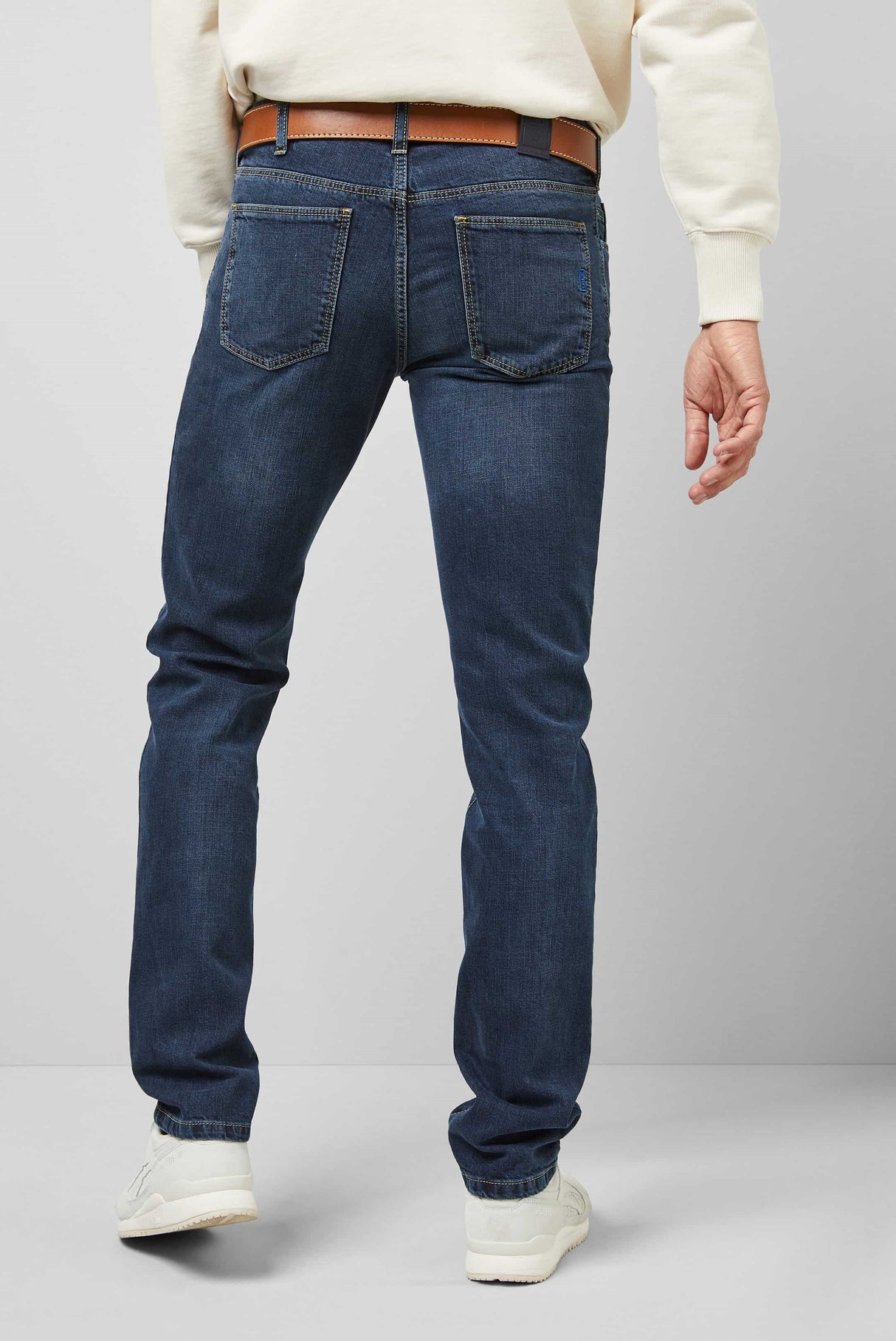 MEYER M5 Jeans - 6207 Slim Fit - Fairtrade Stretch Denim - Overdyed Blue Meyer