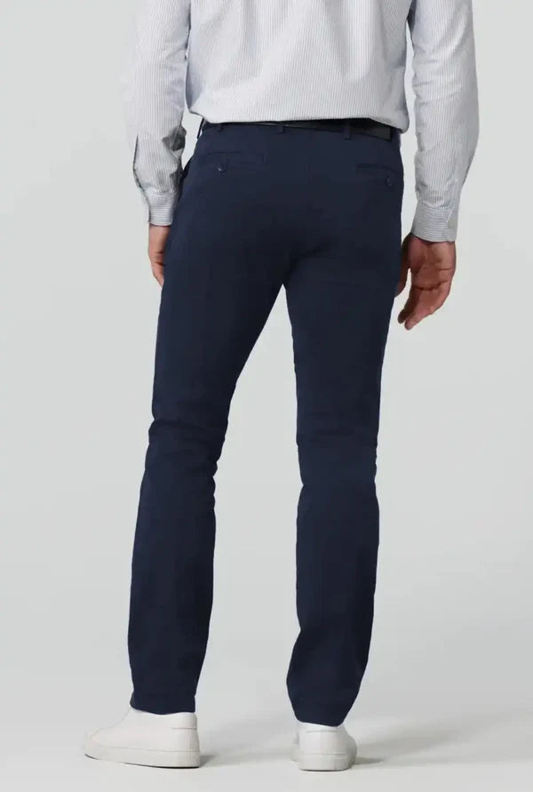 20% OFF - MEYER Roma Trousers - 316 Luxury Cotton Chinos - Blue - Size: 36 REG