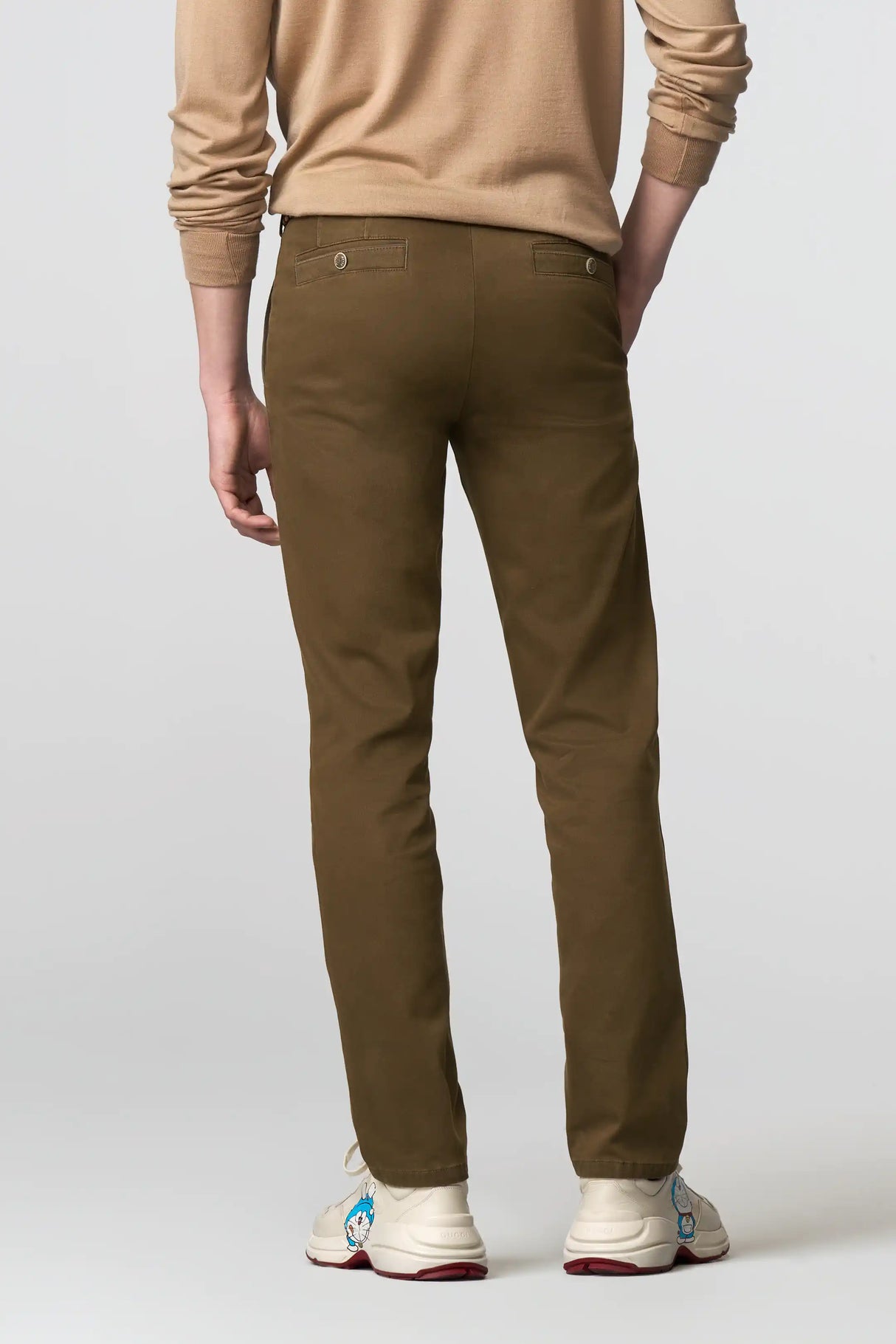 MEYER New York Trousers - 5617 Fine Texture Chinos - Caramel Meyer