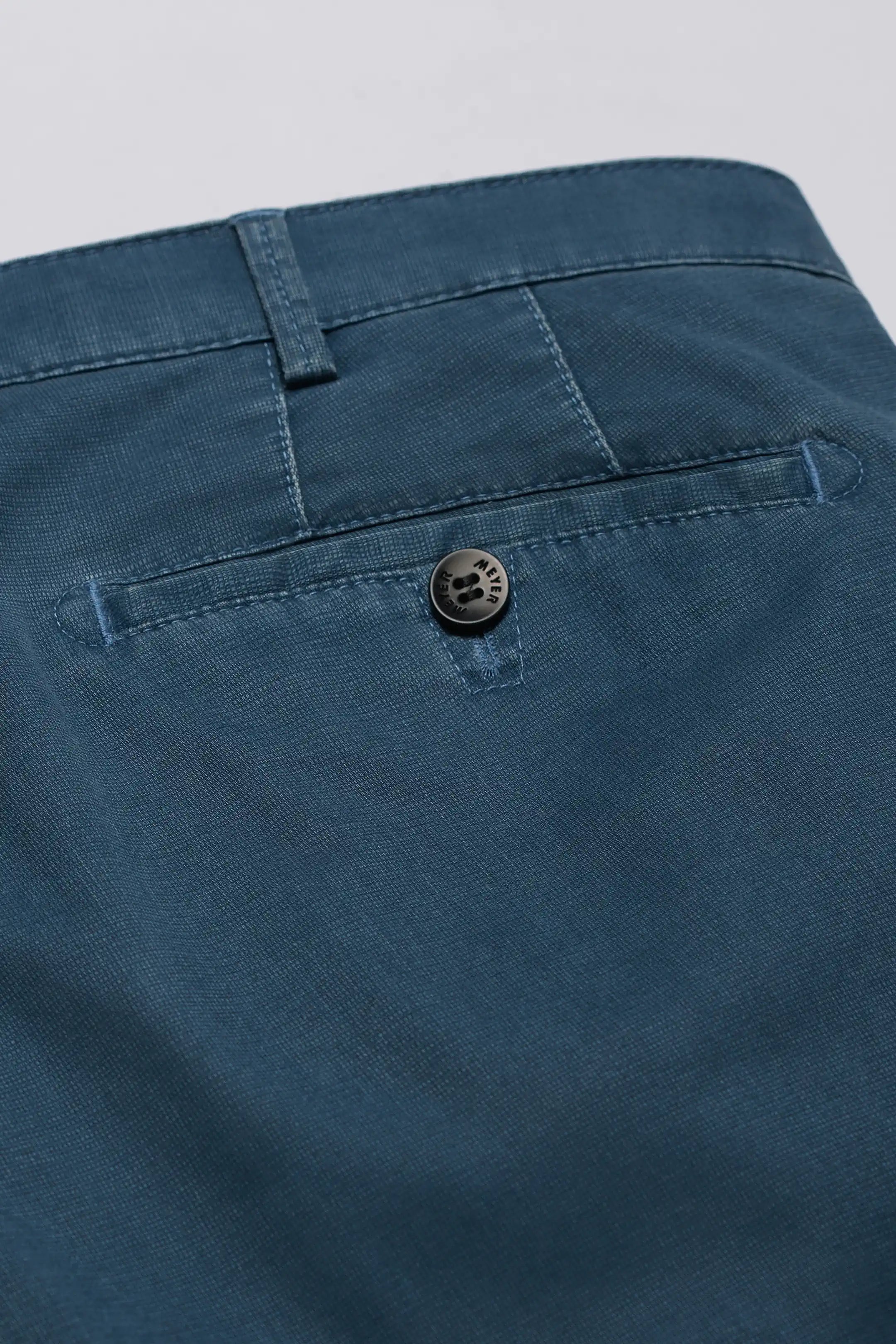 MEYER Roma Trousers - 5058 Liberty Fabric Cotton Chinos - Blue