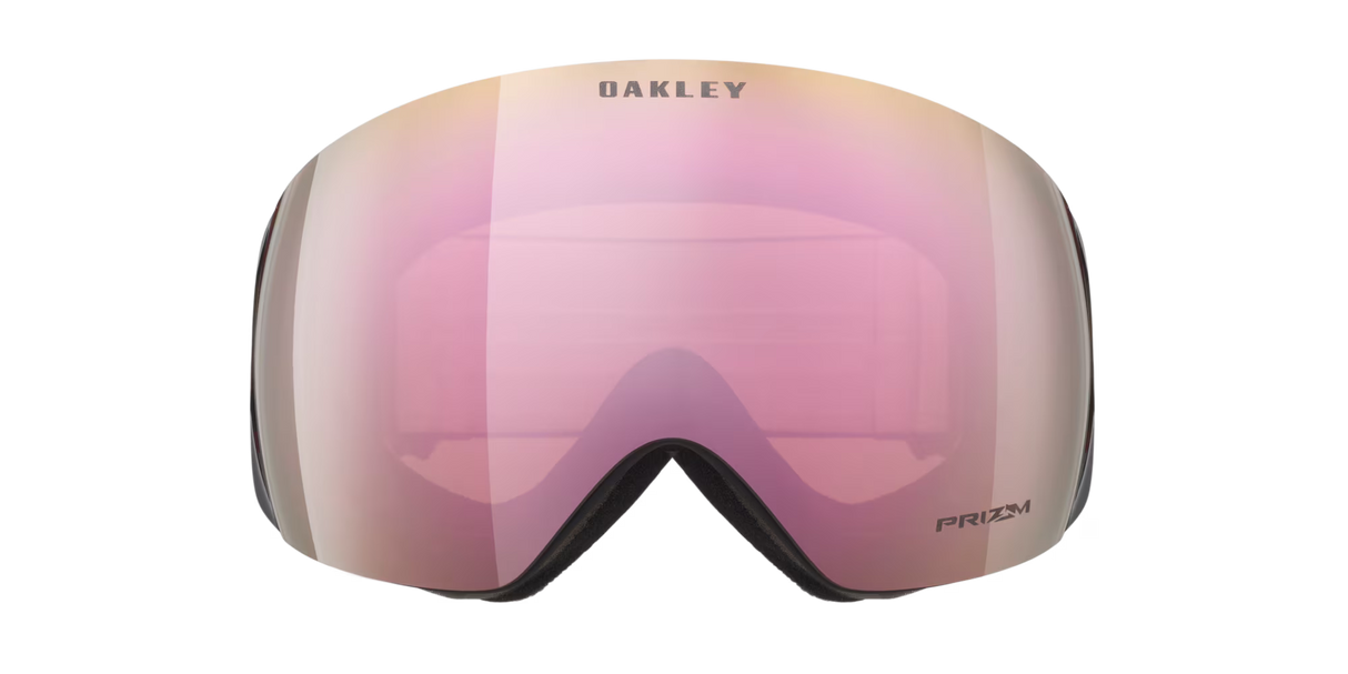 OAKLEY Flight Deck L Snow Goggles - Matte Black Strap - Prizm Rose Gold Iridium Lens