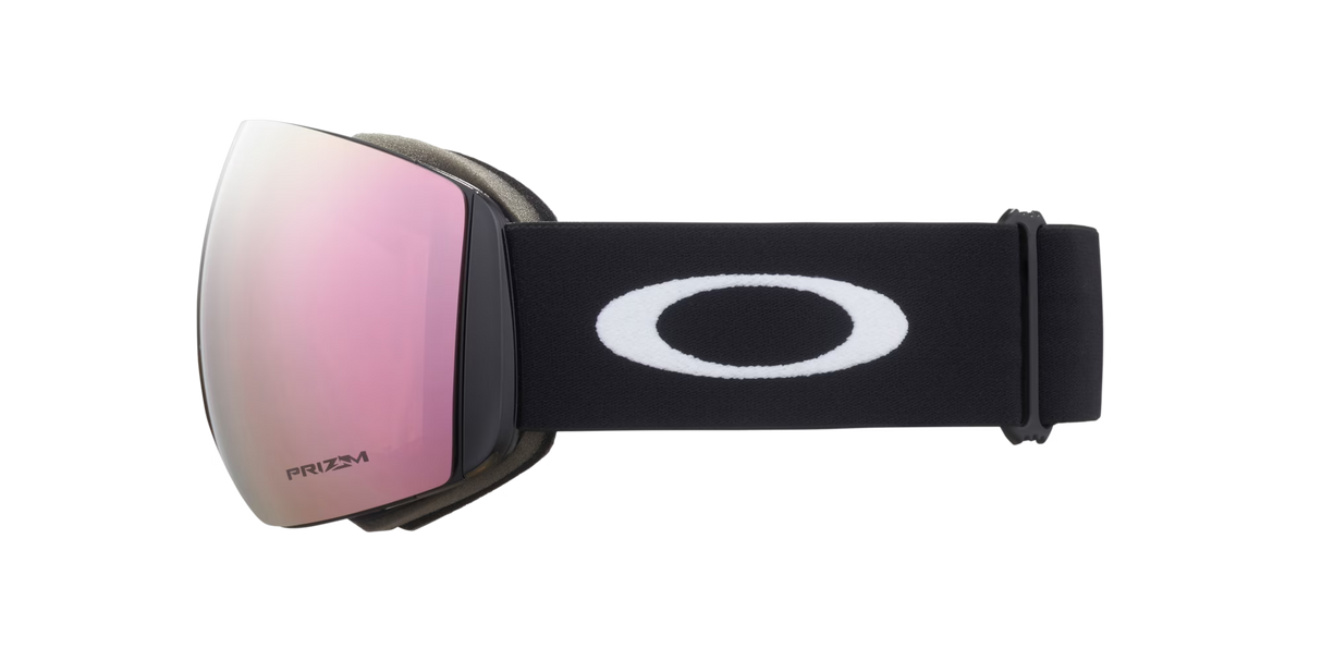 OAKLEY Flight Deck L Snow Goggles - Matte Black Strap - Prizm Rose Gold Iridium Lens