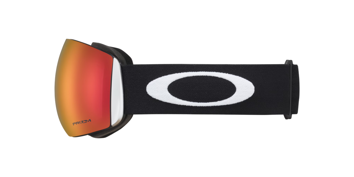 OAKLEY Flight Deck L Snow Goggles - Matte Black Strap - Prizm Snow Torch Iridium Lens