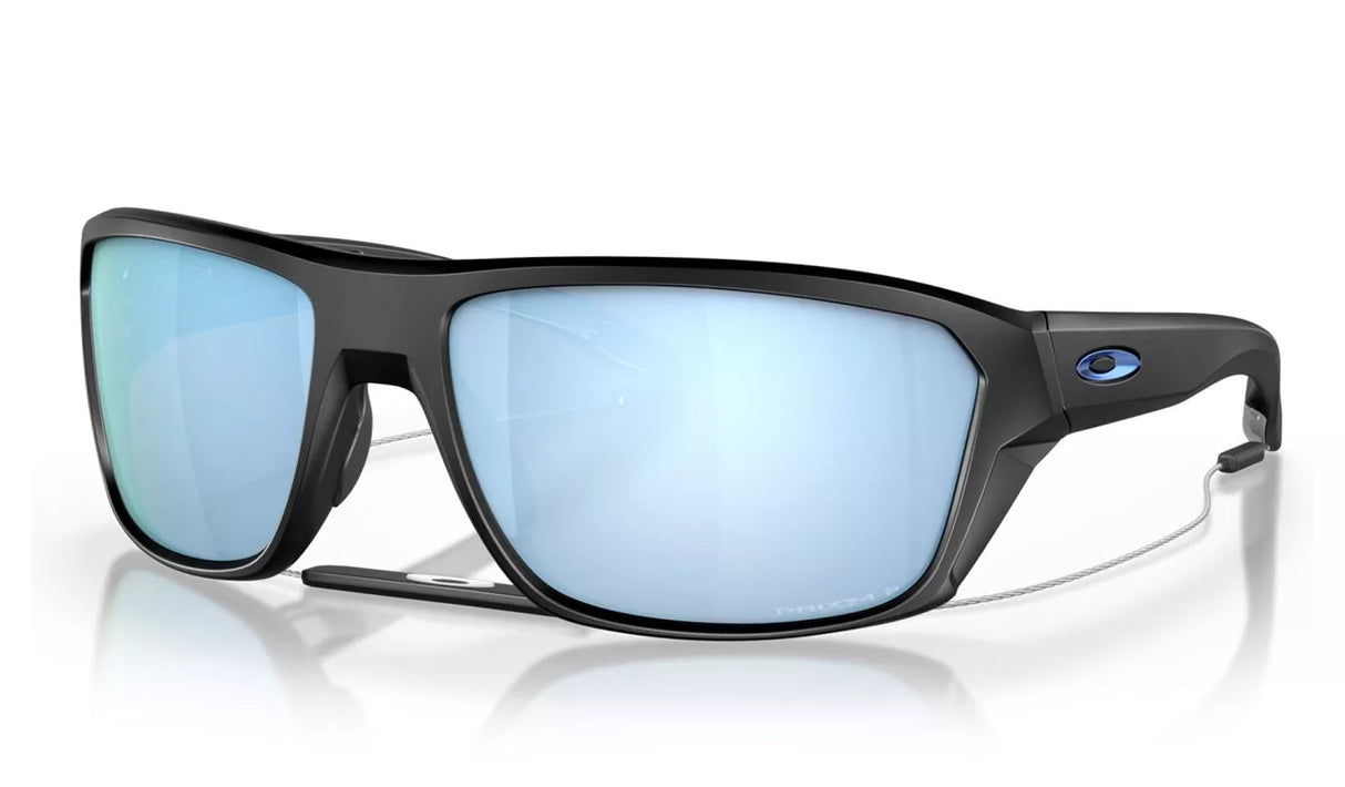 OAKLEY Split Shot Sunglasses - Matte Black - Prizm Deep Water Polarized Lens Oakley
