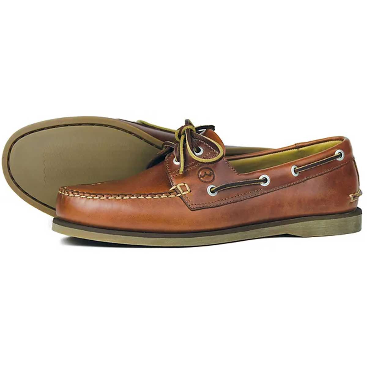 40% OFF ORCA BAY Newport Leather Deck Shoes - Men's - Saddle - Size: UK 9 (EU43) Orca Bay