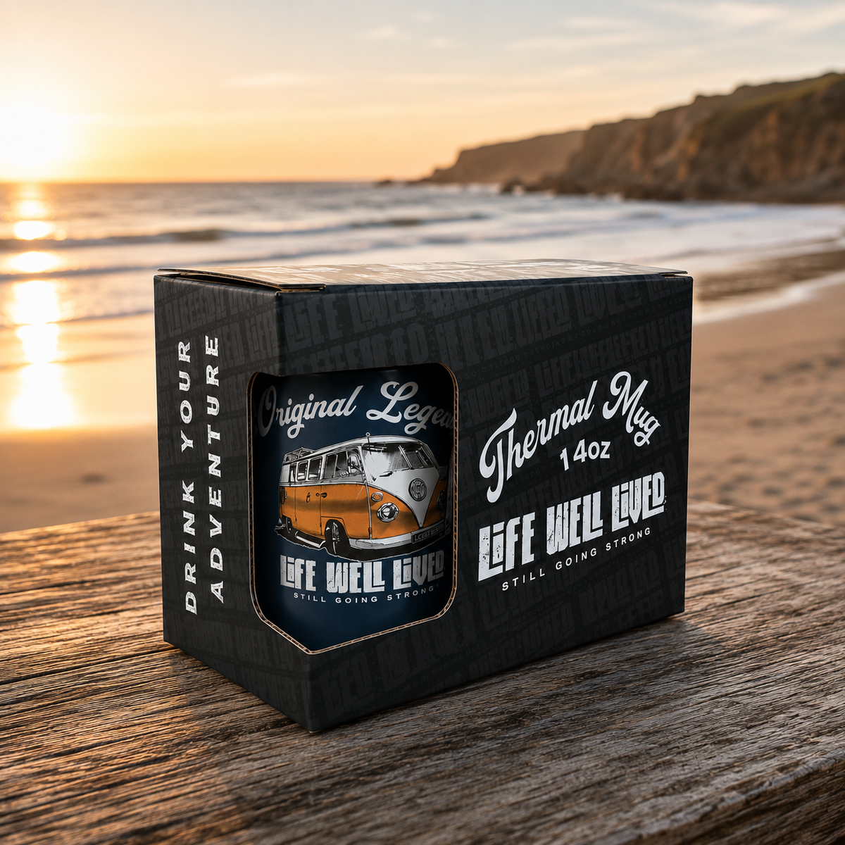 Original Legend thermal mug gift box