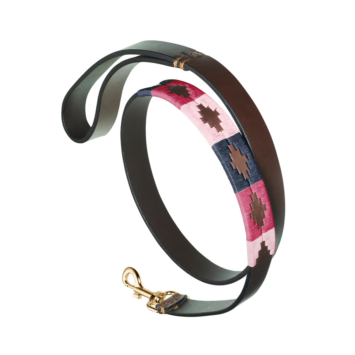 Pampeano - Leather Dog Lead - Petalo