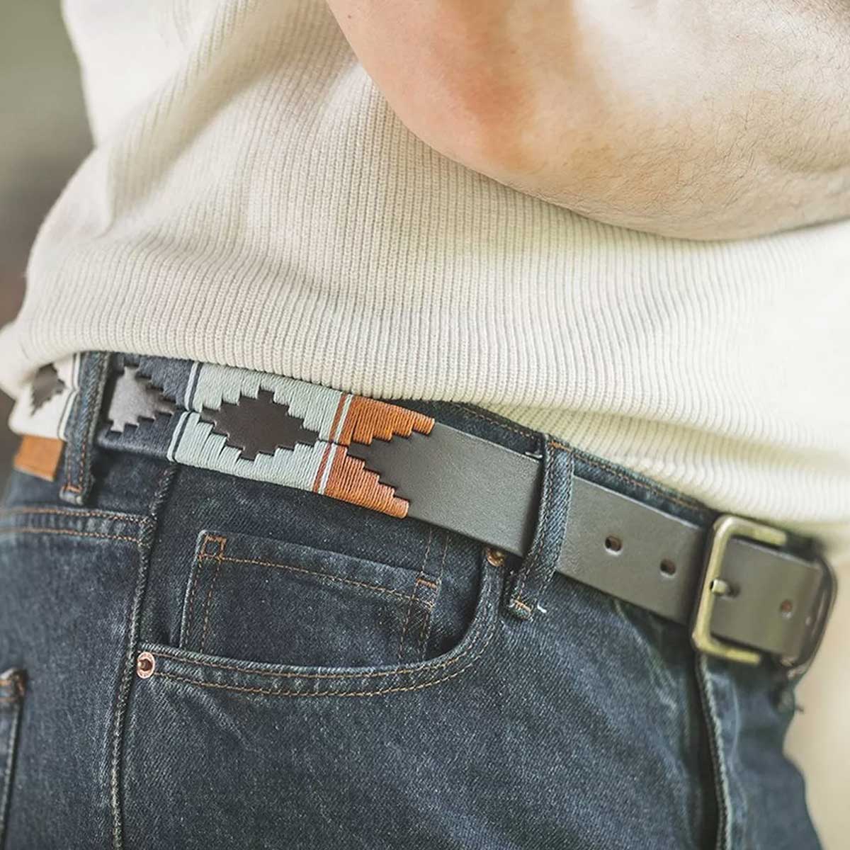 PAMPEANO Leather Polo Belt - Orilla