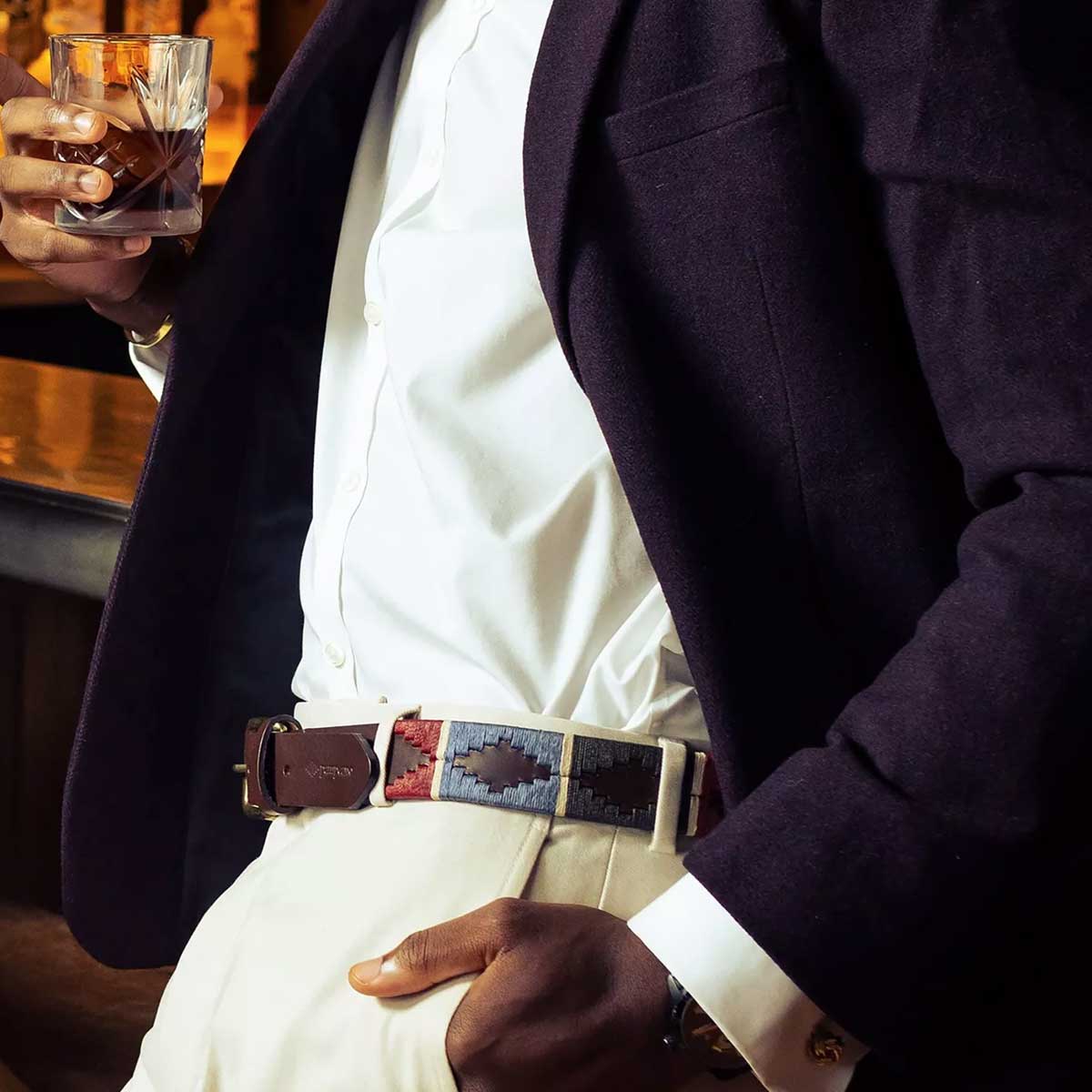 PAMPEANO Leather Polo Belt - Otono