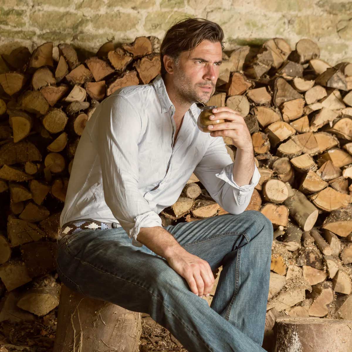 PAMPEANO Polo Belt - Sierra