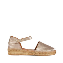 Load image into Gallery viewer, Penelope Chilvers Montserrat Leather Espadrille - Women&#39;s -  Champagne
