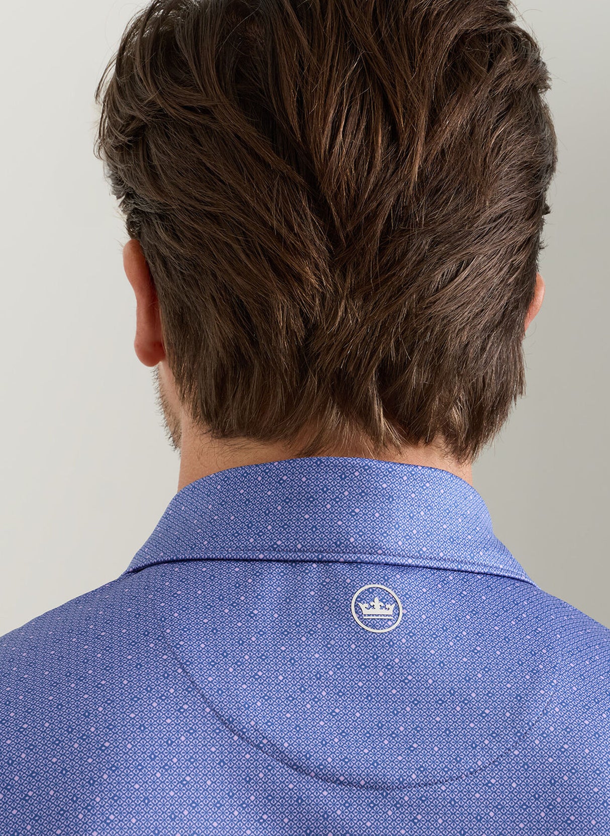 PETER MILLAR Dashwood Performance Jersey Polo Shirt - Men's Classic Fit - Windsor Blue