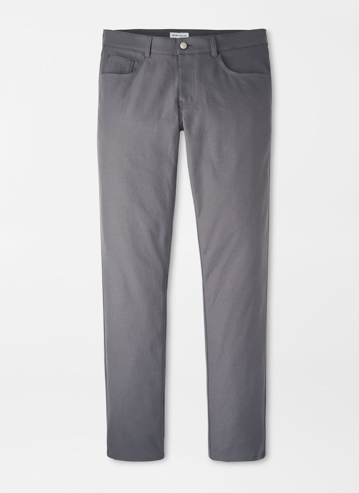 PETER MILLAR Eb66 Performance Five-Pocket Trousers - Men's Classic Fit - Iron Grey