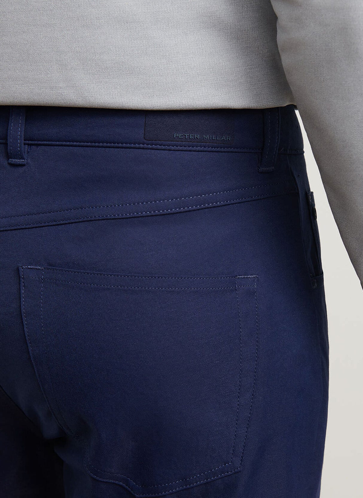 PETER MILLAR Eb66 Performance Five-Pocket Trousers - Men's Classic Fit - Navy