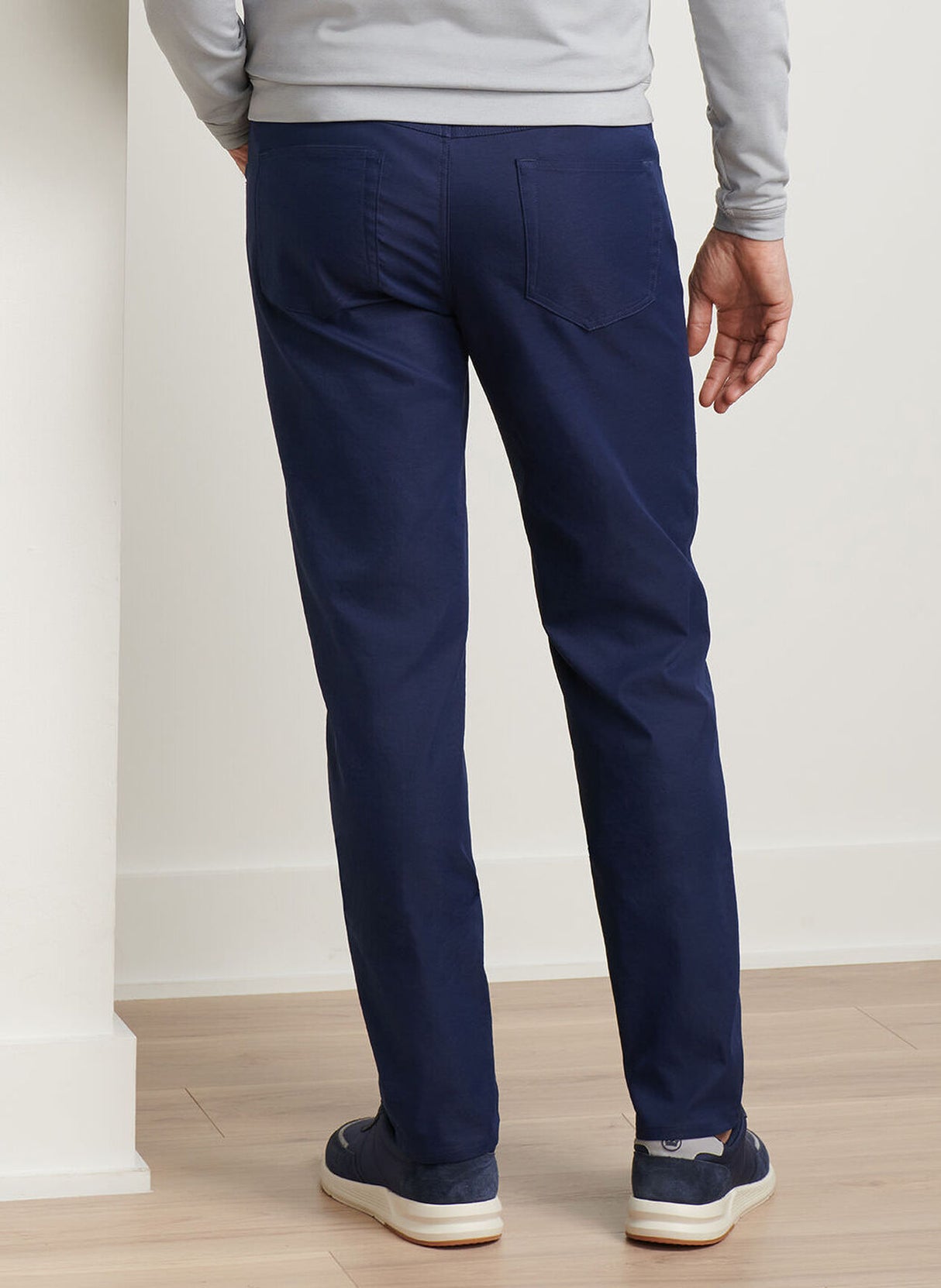 PETER MILLAR Eb66 Performance Five-Pocket Trousers - Men's Classic Fit - Navy