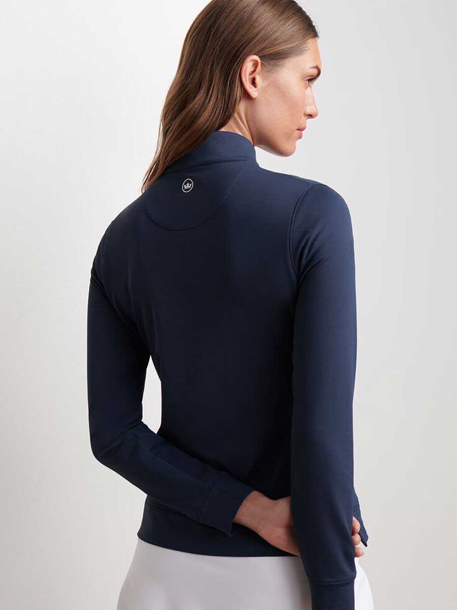 PETER MILLAR Essential Perth Pullover - Womens - Navy