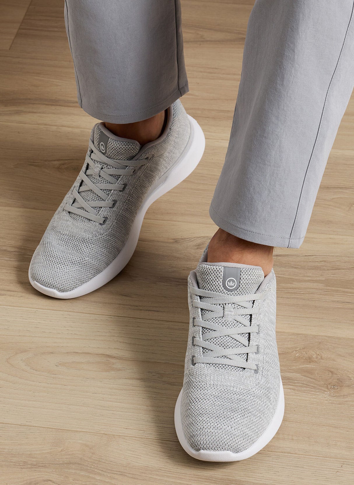 PETER MILLAR Glide V3 Performance Sneaker - Men's - Gale Grey