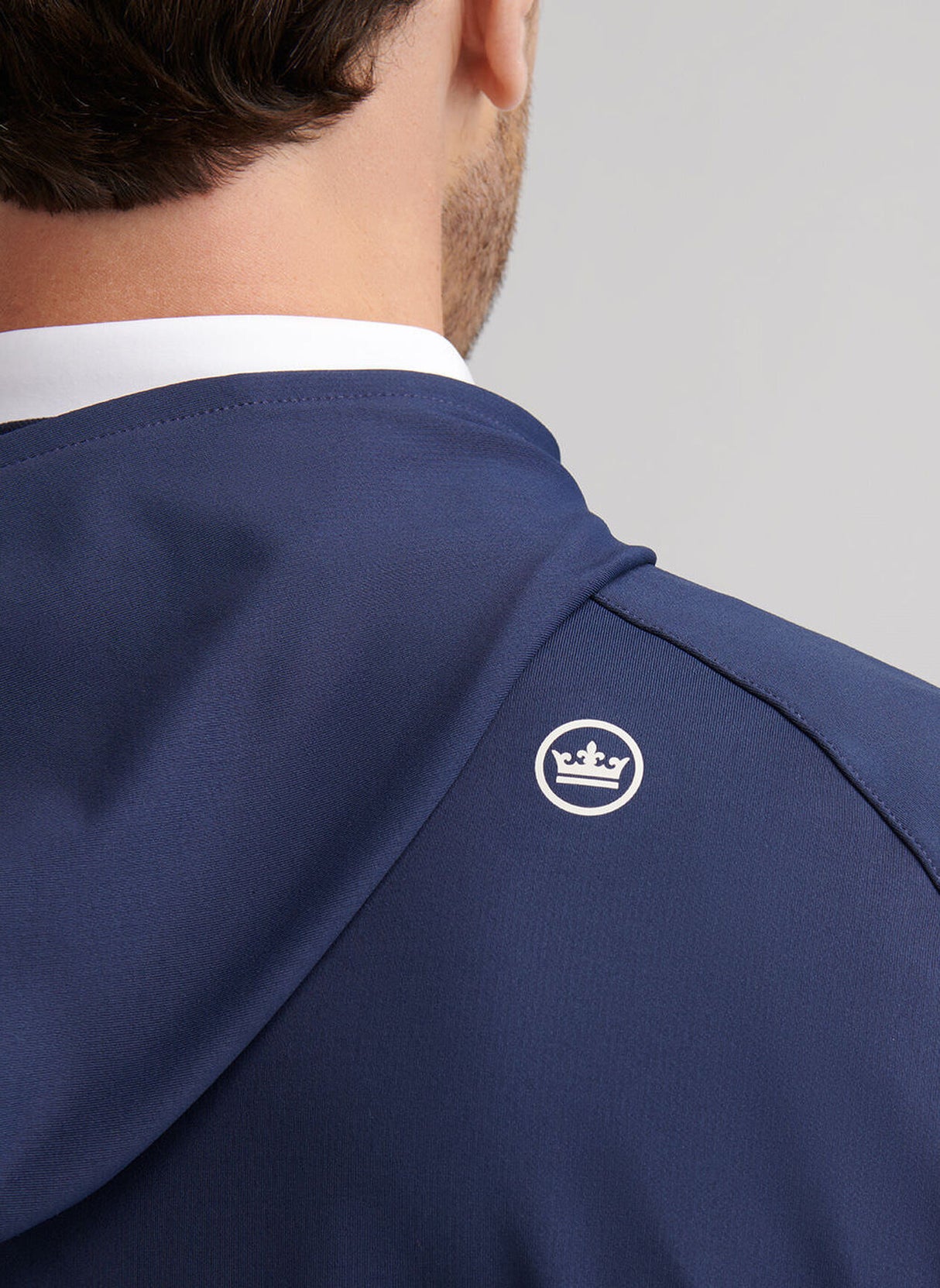 PETER MILLAR Pine Performance Golf Hoodie - Men's - Navy