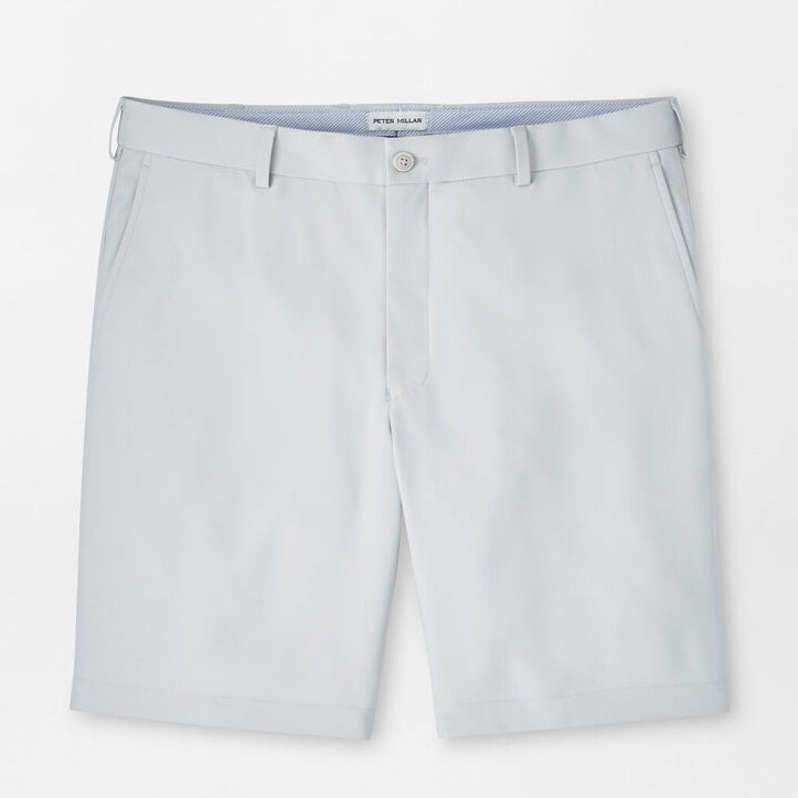 PETER MILLAR Salem Performance Shorts - Men's Classic Fit - British Grey