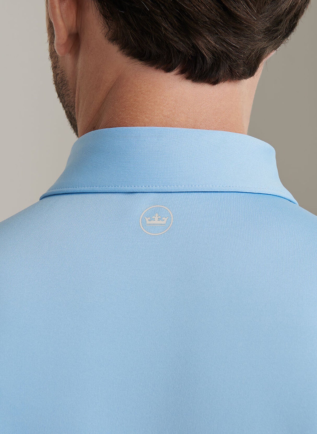 PETER MILLAR Solid Performance Jersey Polo Shirt - Men's Classic Fit - Cottage Blue