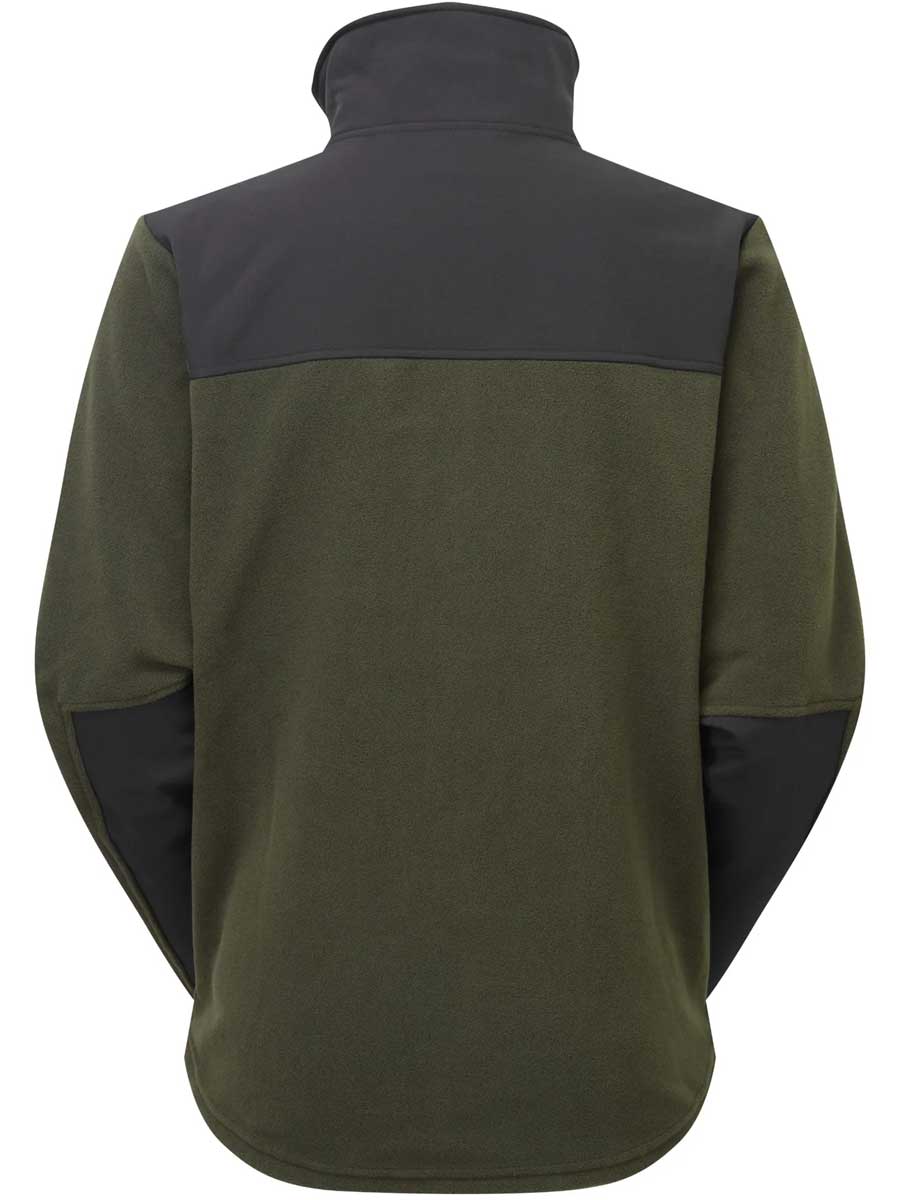 RIDGELINE Mens Hybrid Jacket - Olive & Black