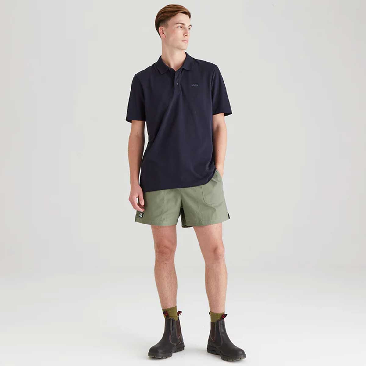 RIDGELINE Signature Polo Shirt - Mens - Navy