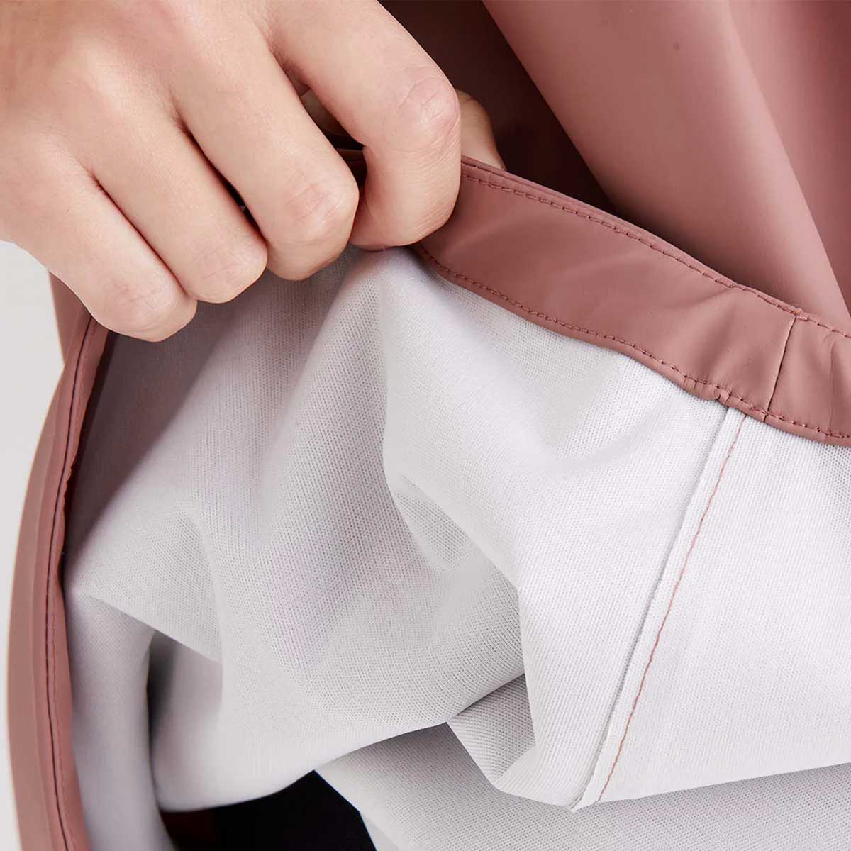 RIDGELINE Signature Poncho - Dusky Pink