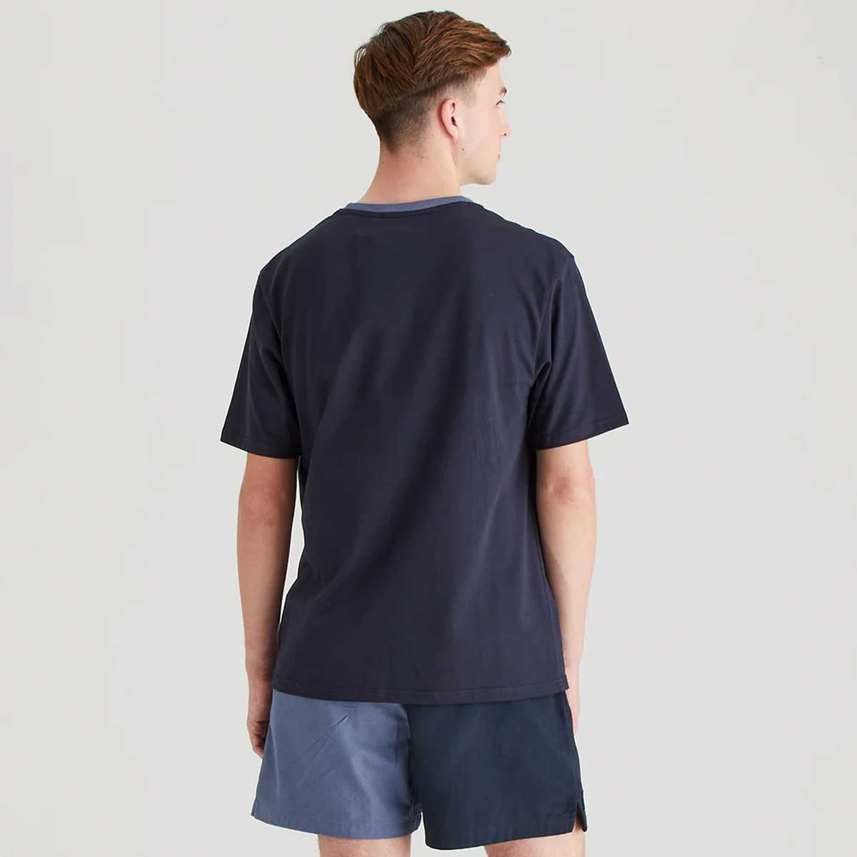 RIDGELINE Signature T-Shirt - Mens - Navy