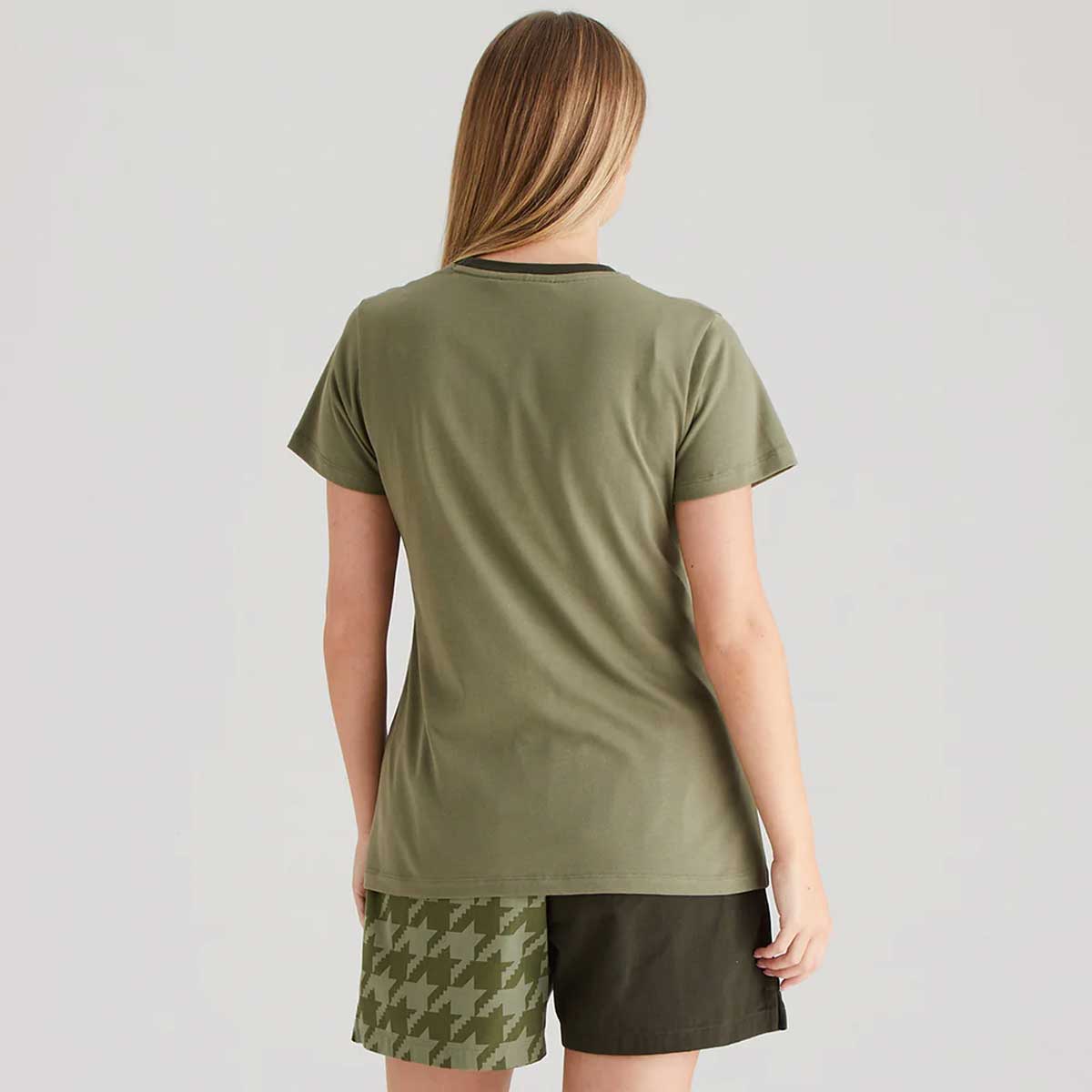 RIDGELINE Signature T-Shirt - Womens - Khaki