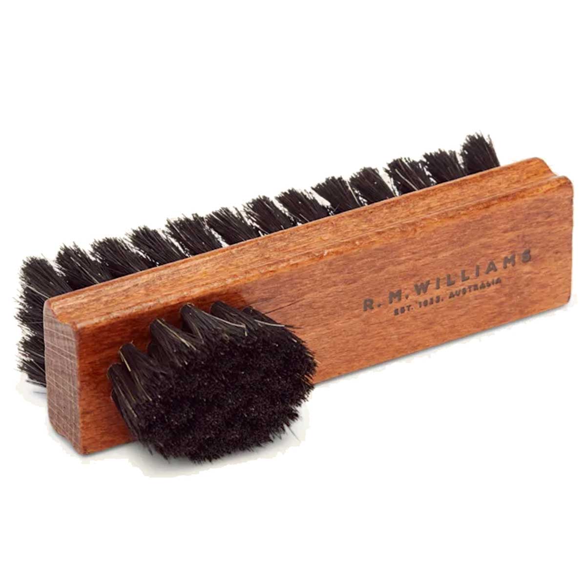 RM WILLIAMS Double Sided Brush - Black Horse Hair