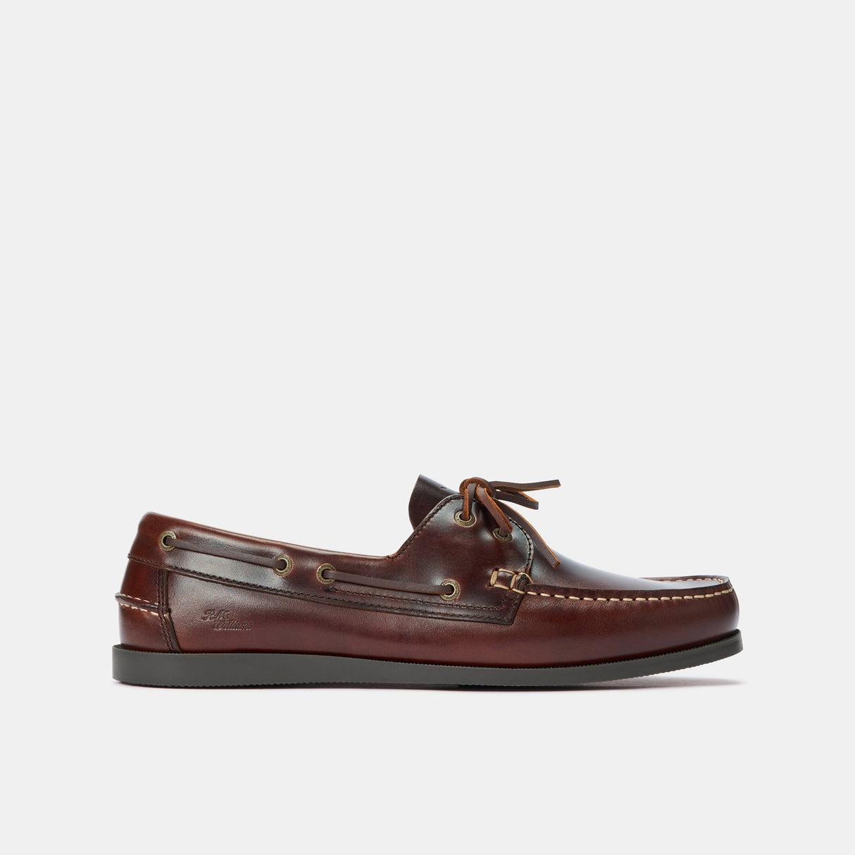 RM WILLIAMS Islet Moccasin Boat Shoes - Men's - Mid Brown