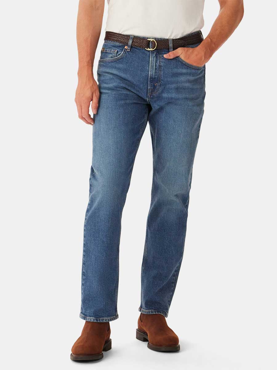 RM WILLIAMS Ramco Denim Jeans - Mens - Vintage Indigo