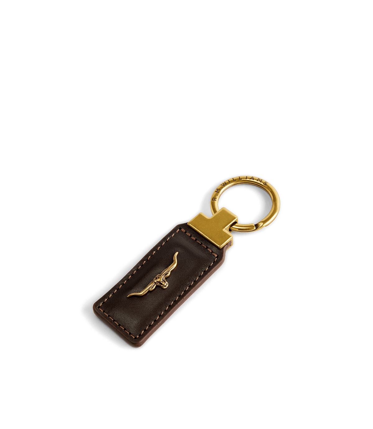 RM Williams Angaston Keyring - Chestnut – product view 3