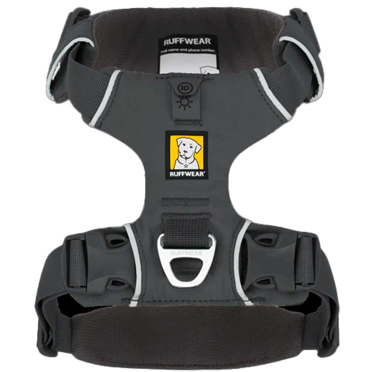 RUFFWEAR Front Range Dog Harness - Basalt Grey