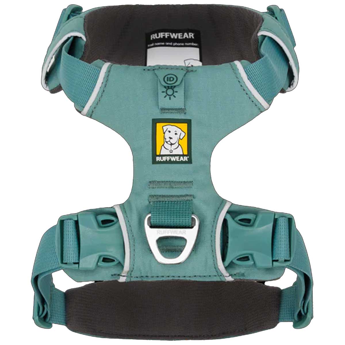 RUFFWEAR Front Range Dog Harness - River Rock Green